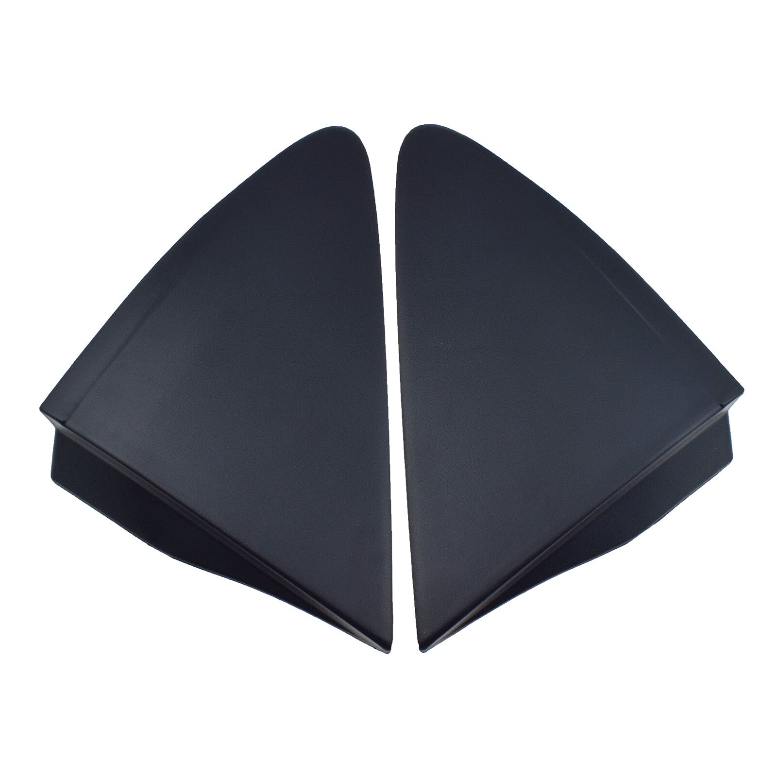 2Pcs Left  Right Fender Mirror Molding Triangle Trim for Toyota Yaris 2012-2014