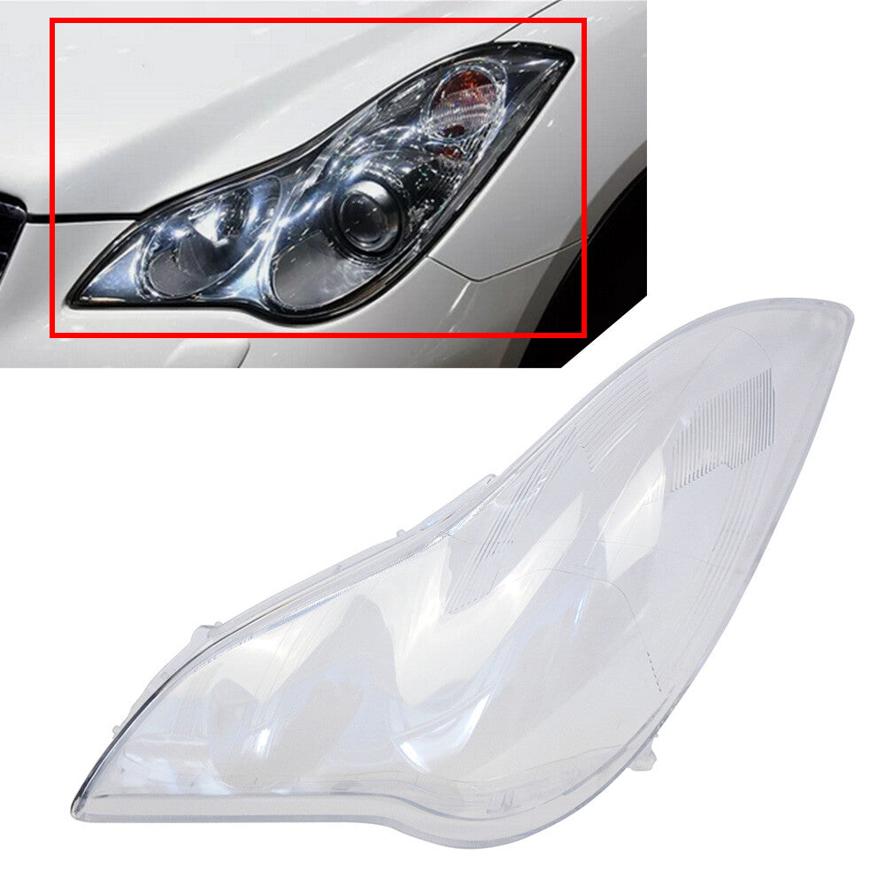 Headlight Lens Cover Headlamp Shell for Infiniti QX50 EX35 EX37 left