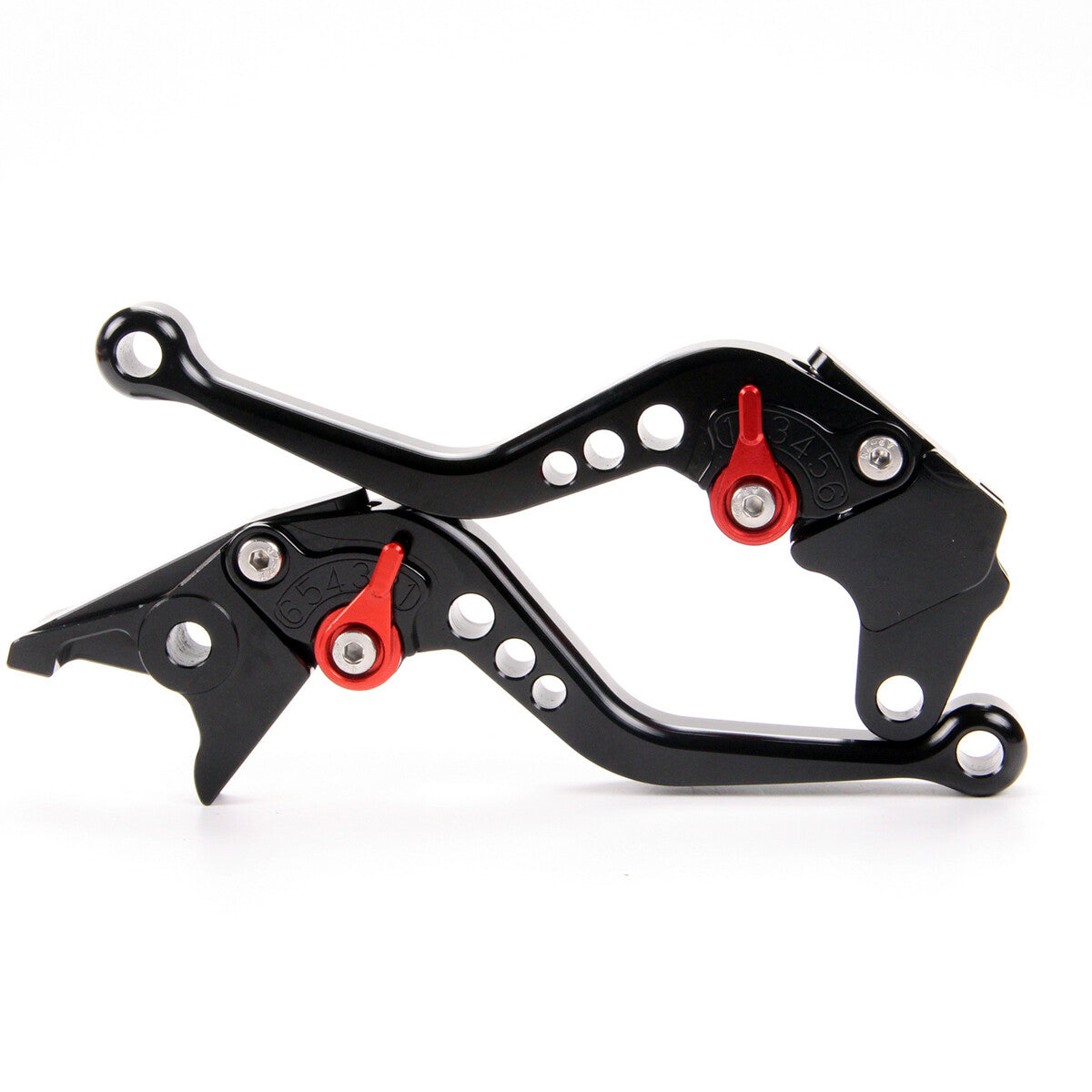 CNC Short Brake Clutch Levers for Yamaha TTR125E 2000-2009 TW200 1996-2000.