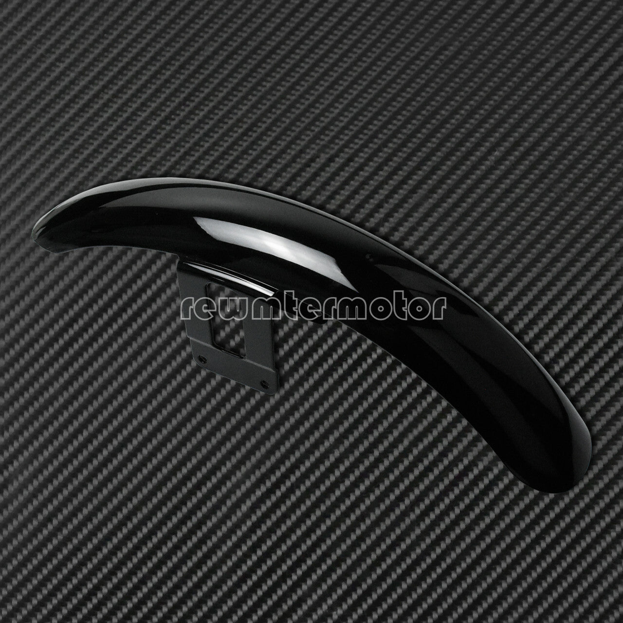 Gloss Black Front Fender Mudguard Splash Cover Fit for Harley Sportster XL 883