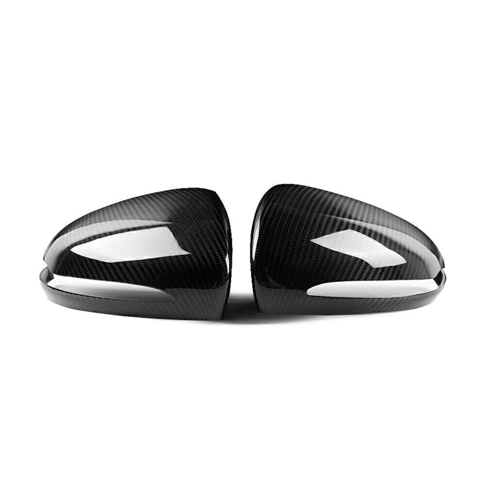 Mirror Cover Cap Carbon Fiber Fit 15-19 for Mercedes-Benz W205 S550 W222 S600 S63