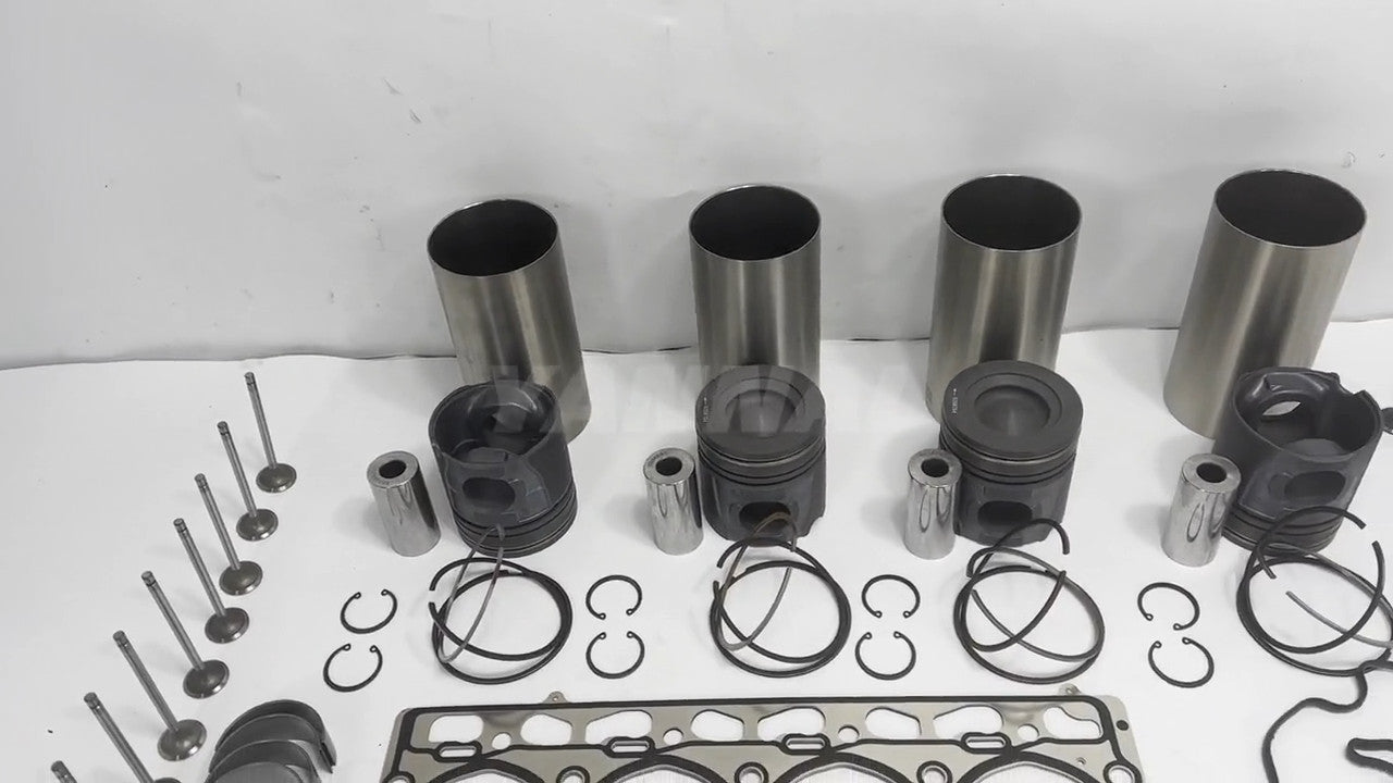 4-piece ISF3.8 Engine Overhaul and Rebuild Kit for Diesel Engines