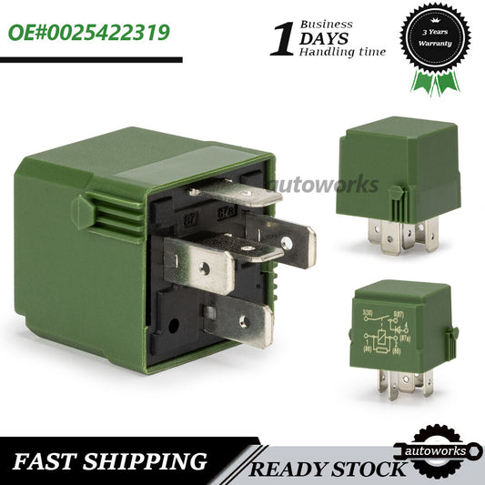 0025422319 for Mercedes Benz CL GL ML S 5-Prong Suspension Air Compressor Relay