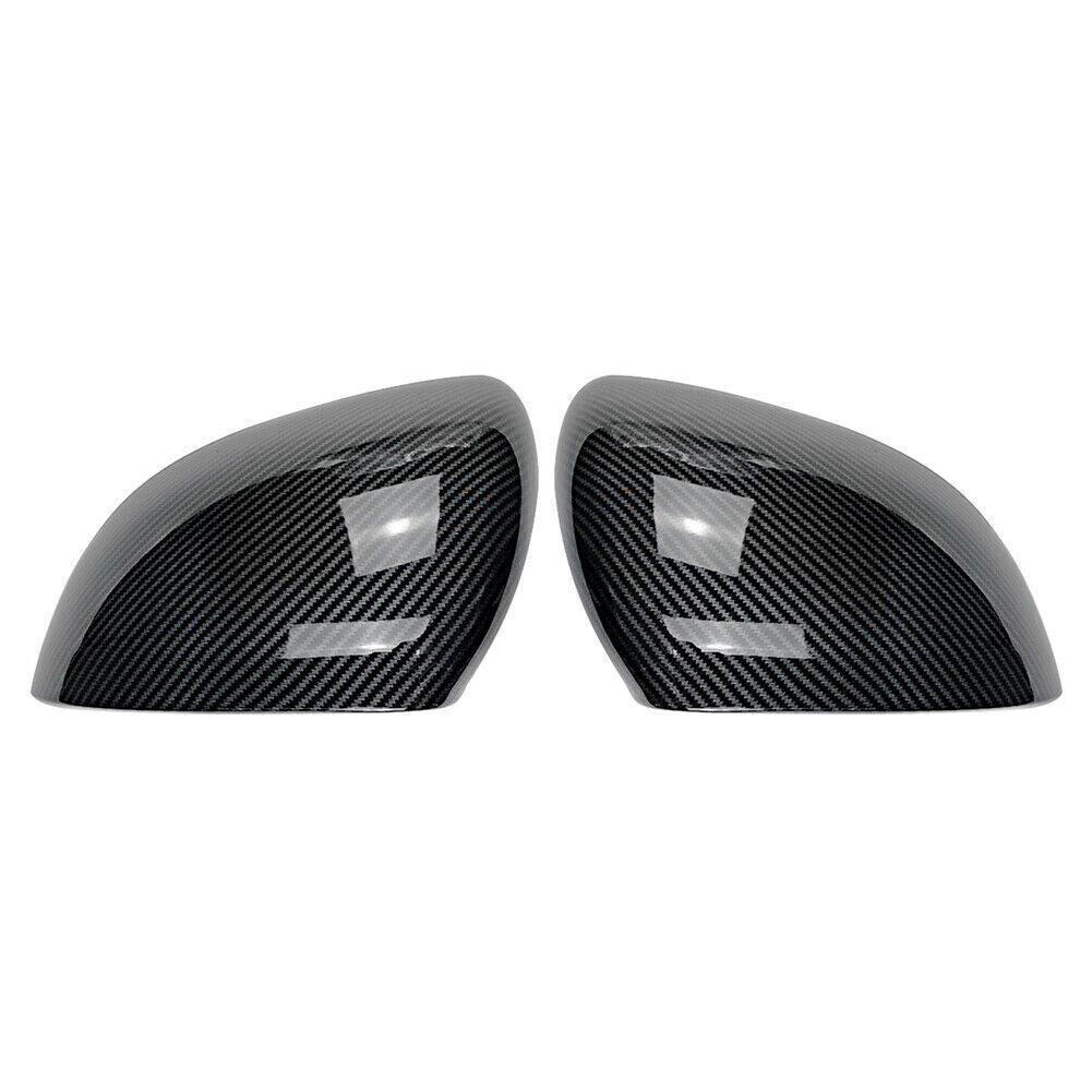 2pcs Carbon Fiber Rear View Mirror Cover Shell Fit for Mercedes Benz C-Class W206