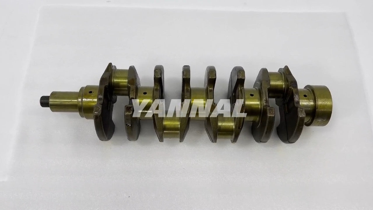 TD27-T crankshaft is suitable for Nissan excavator engines.