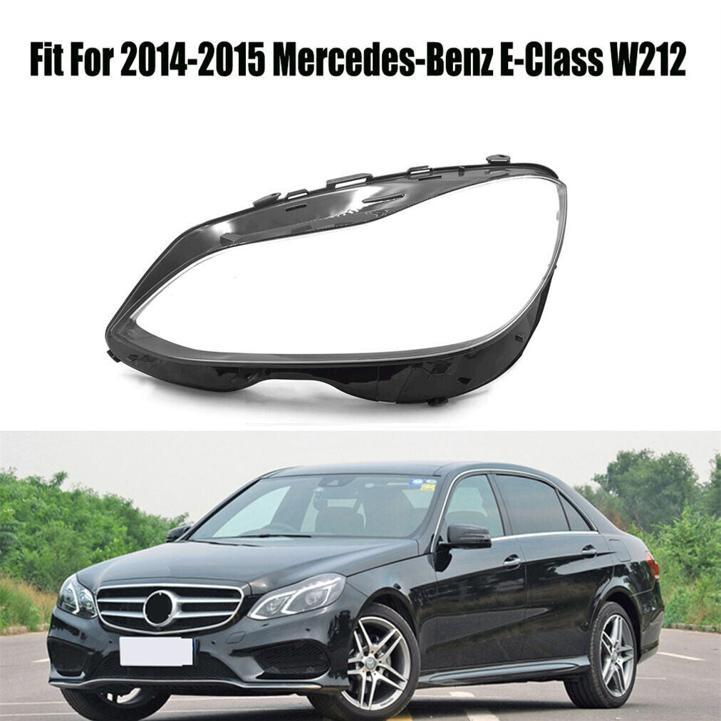 Headlight Headlamp Clear Lens Cover for Benz E-Class W212 E350 2014-2015 Left