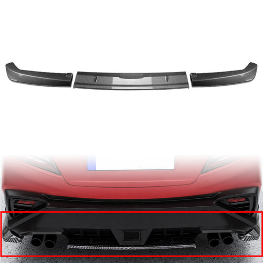 Rear Bumper Splitter Spoiler Protector Lip for Subaru WRX STI VB 2022-2024