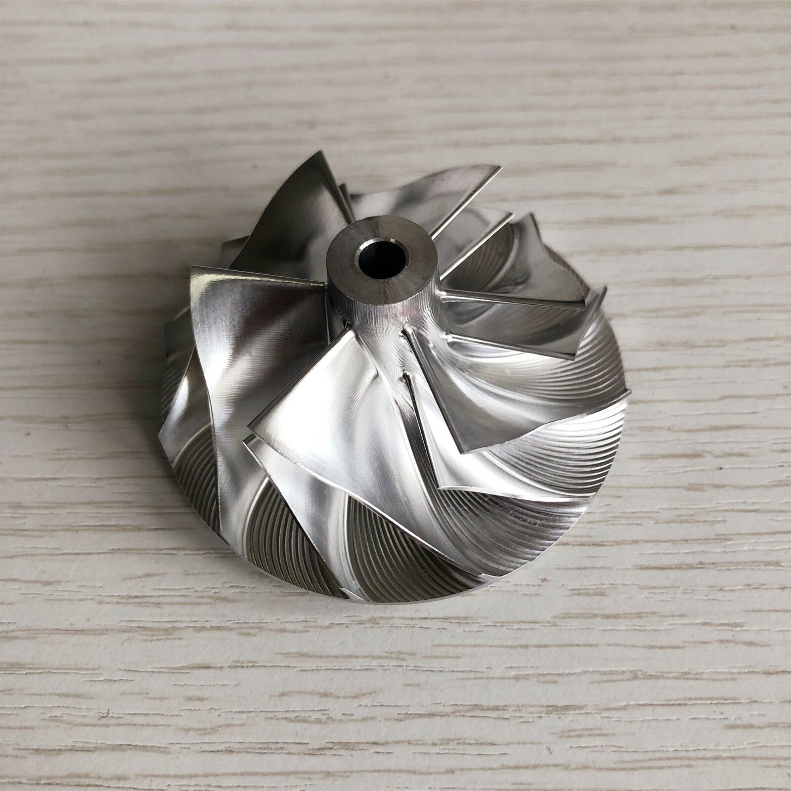 GT15-25 44.39/60.01 mm 6+6 Blade 784369-0002/787571-0002 Billet Compressor Wheel