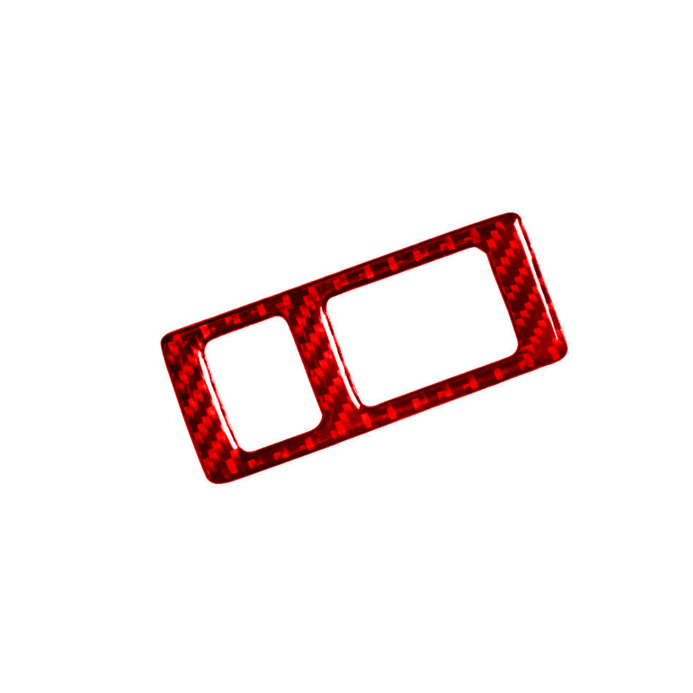 Red Carbon Fibre Headlight Switch for Land Rover Discovery Sport 2015-19