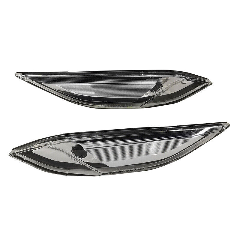 1 Pair for Porsche for Cayenne 2011-2014 Clear Indicator Lamp Side Marker Light Body