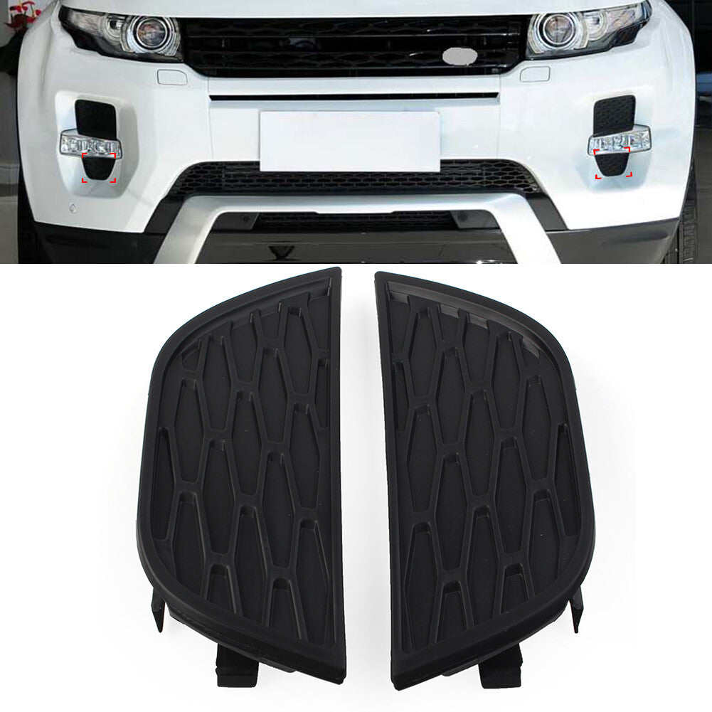 Pair Front Lower Fog Lamp Bezel for Land Rover for Range Rover Evoque 2012-2017