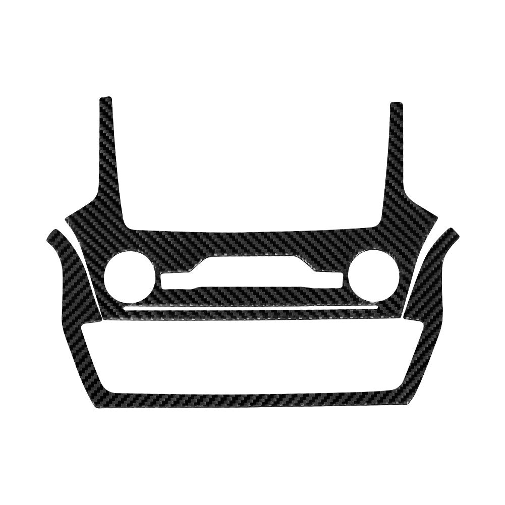 Carbon Fiber Center Radio A/C Button Cover Trim for Ford Explorer 2020-2023
