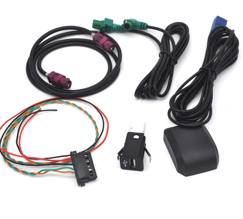Retrofit CIC Navigation SAT NAV COMBOX cable CID for BMW E60 E61 E63 M5 M6 5 6
