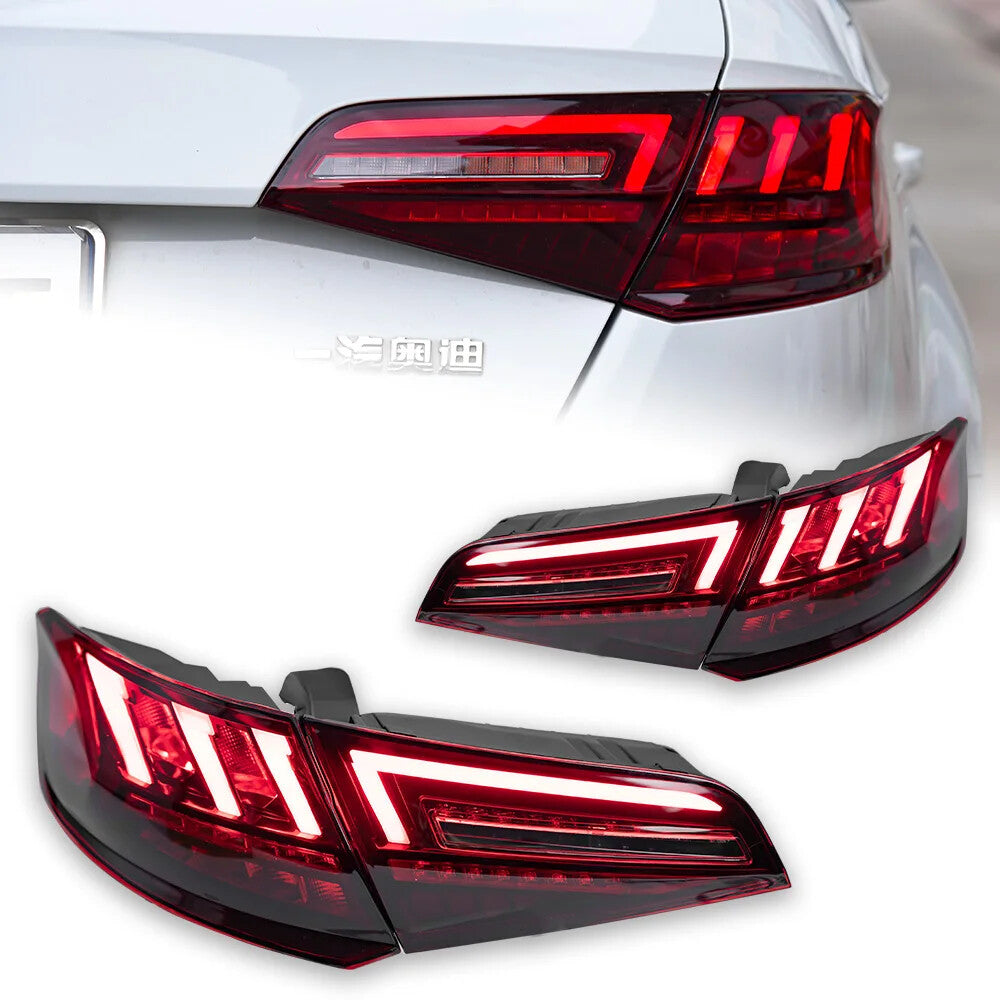 Applicable to for Audi A3 2013 - 2019 S3 Sportback Rear LED Taillights DRL Dynamic Signal Reversing