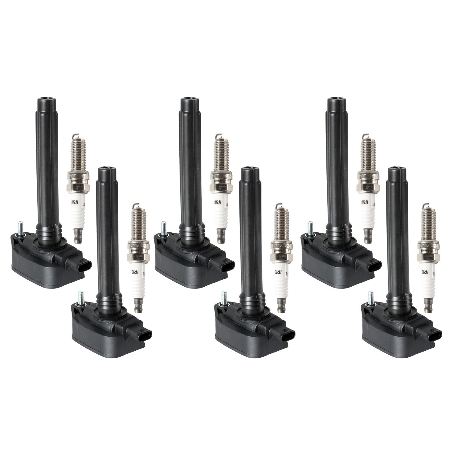 6x Ignition Coils+6x Iridium Spark Plugs for Chrysler for Pacifica 17-18 3.6L UF807
