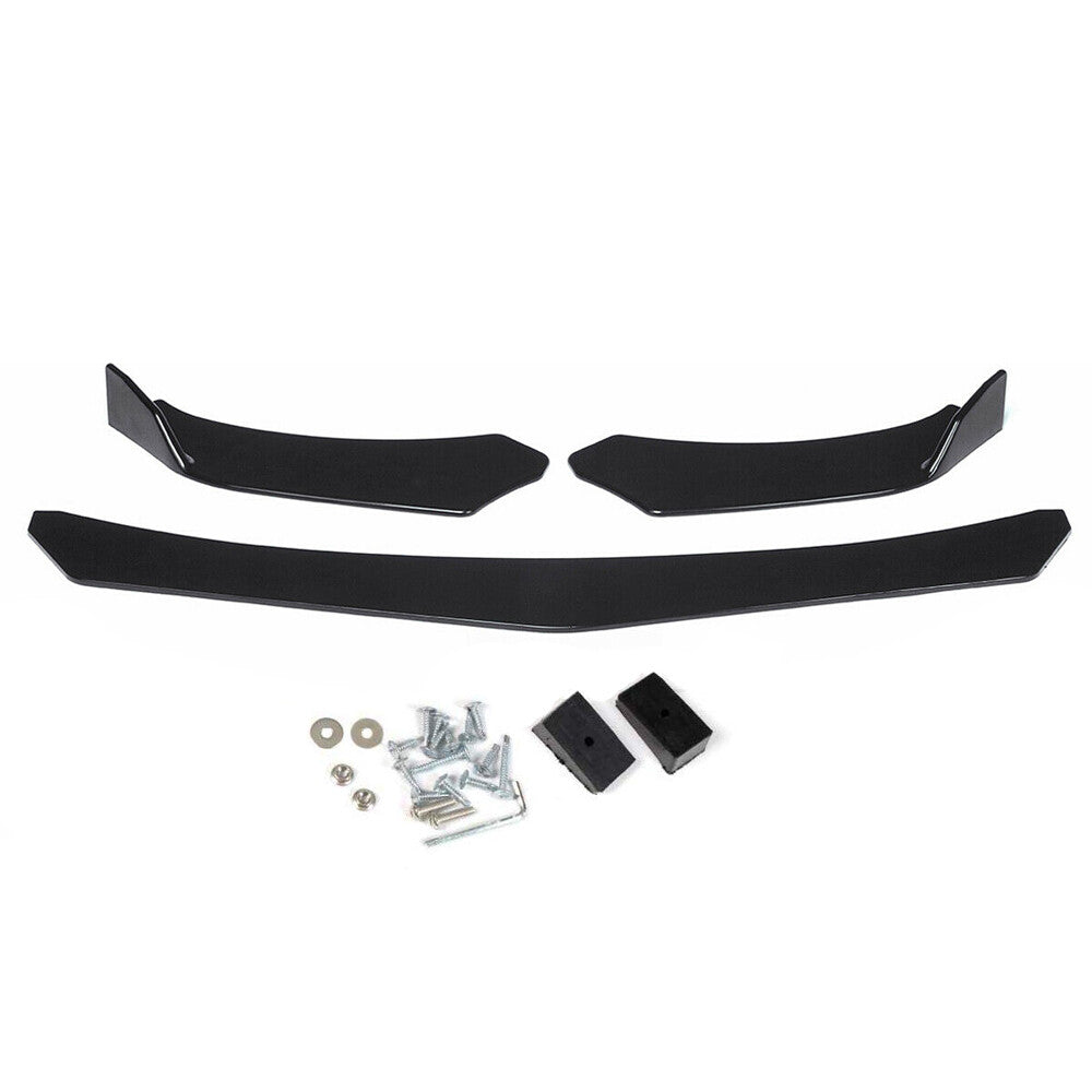 Gloss black front bumper lip kit boiler suitable for Honda for Civic , for BMW , for Mercedes-Benz , for Mazda