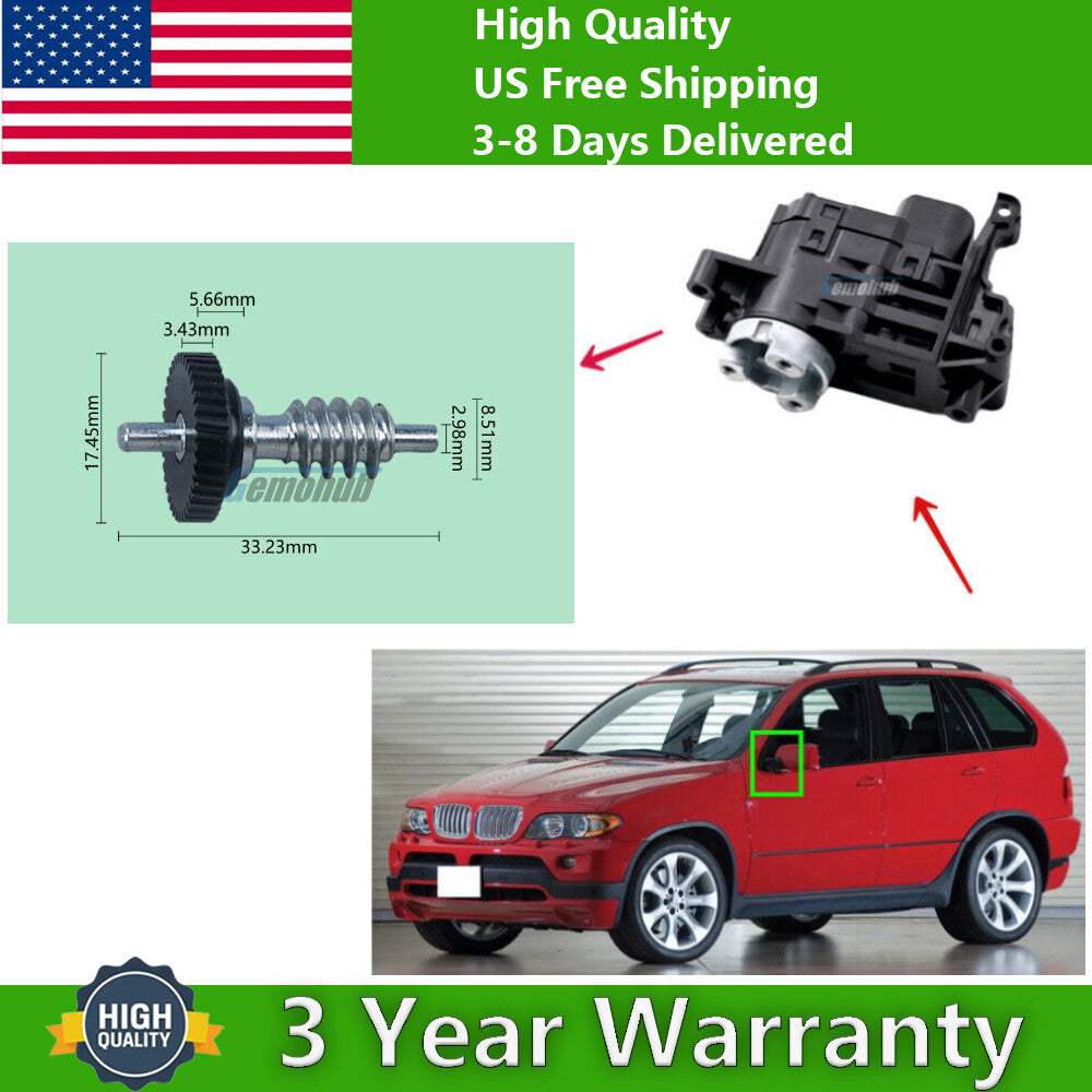 Side MIRROR FOLDING MOTOR Gear for 2018-23 for Audi Q3 F3 RS 2011-2018 for Dodge Journey