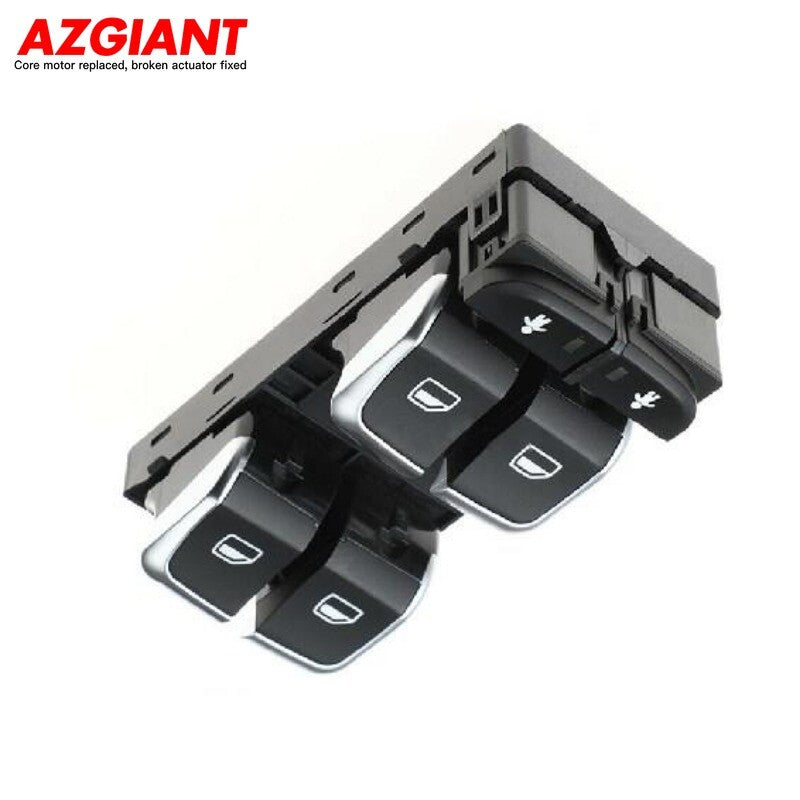Front Left Driver Side Window Switch With chrome for Audi A6 S6 A7 RS6 Q3 RS7 RSQ3