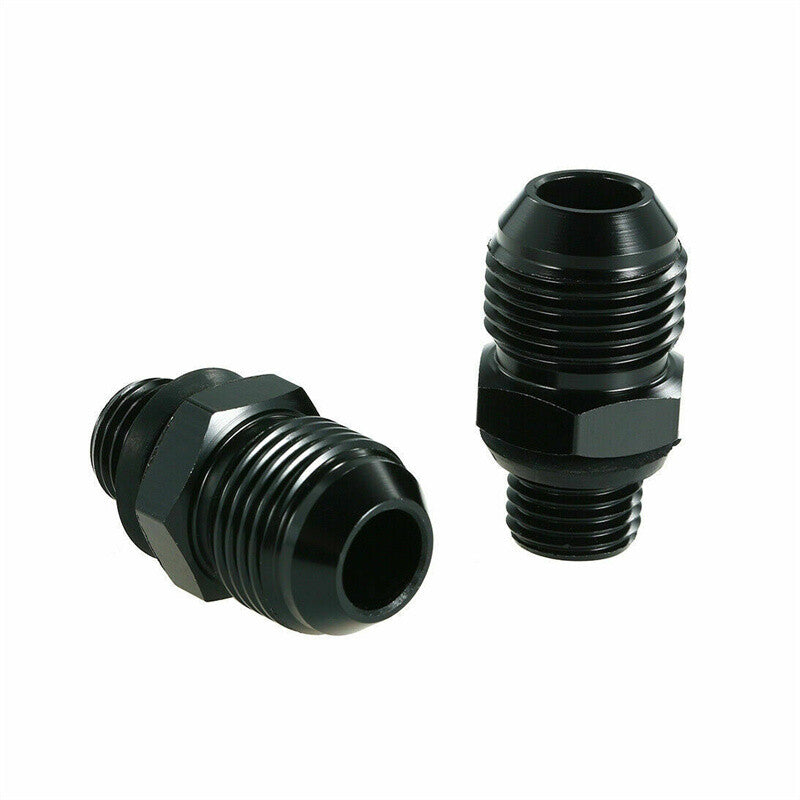 8AN-1/4 Transmission Oil Cooler Adapter Fitting GM Turbo 350 400 4L60E 200R 2pcs
