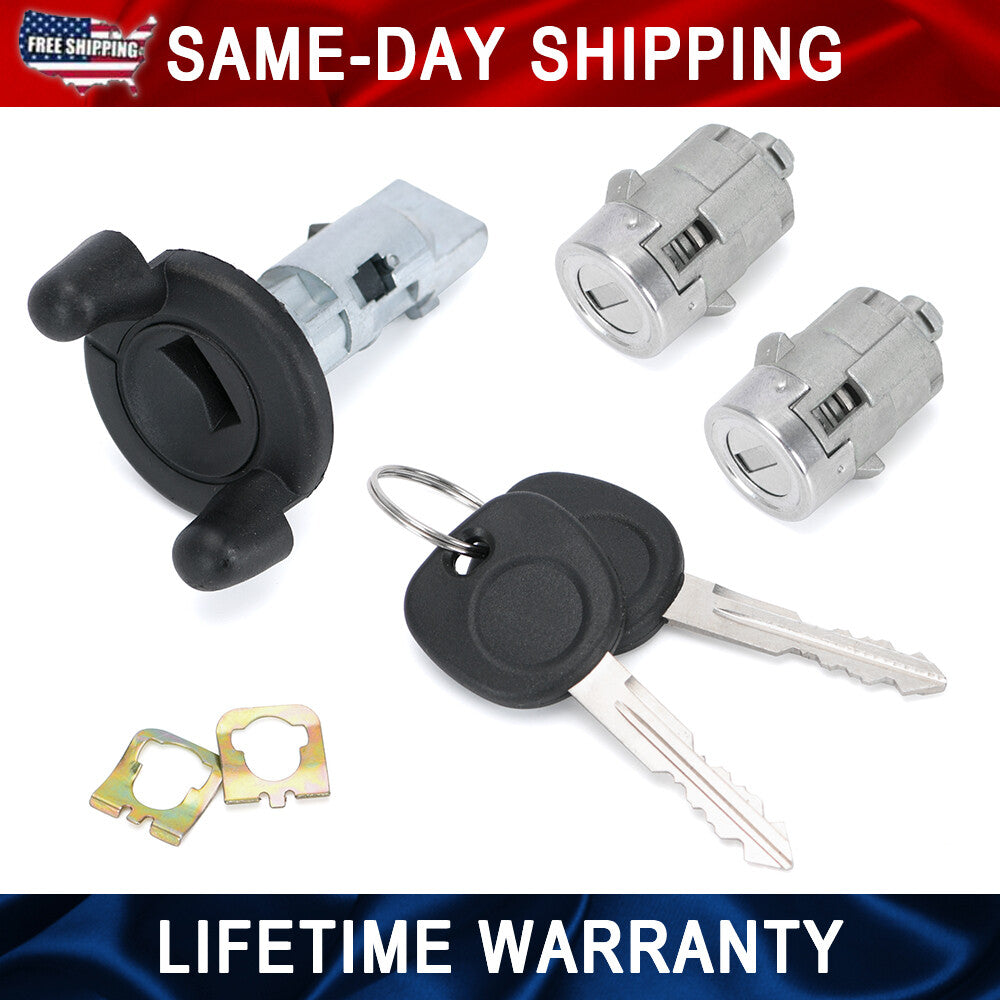 Ignition Switch Lock Cylinder for Chevy Tahoe Silverado for GMC for Sierra for Yukon 99-00