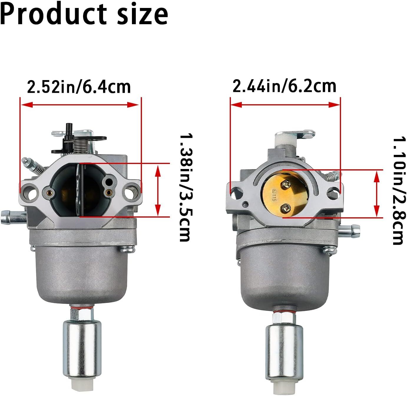 799727 Carburetor for Briggs Stratton 499153 496796 287707 287777 28N707 14hp
