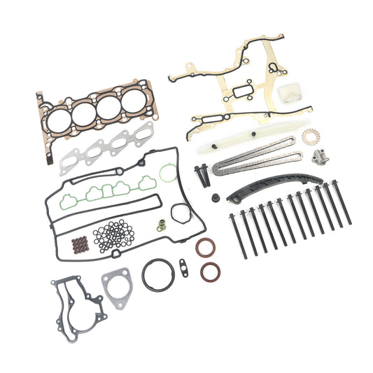 For 2011-2015 for Chevrolet for Cruze 1.4L Turbo Head Bolt Set  Timing Chain Gasket Kit