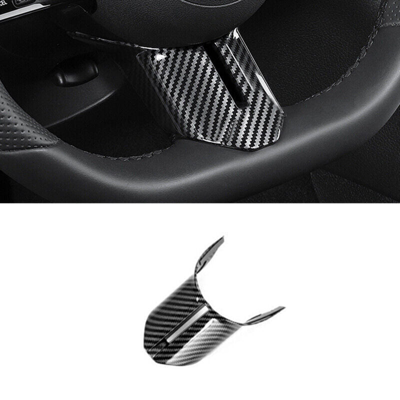 for Mercedes-Benz GLC 260 300 2023 Carbon Fiber Steering Wheel Decor Cover Trim