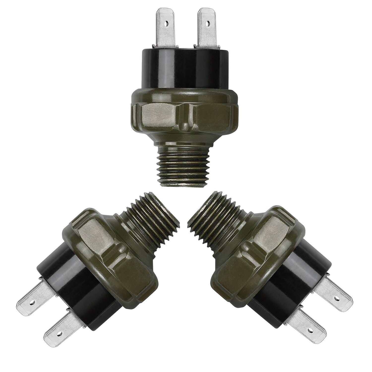 XRMXF 3pcs 110-145PSI Air Pressure Switch Tank Mount 1/4 for Train/Air Horn