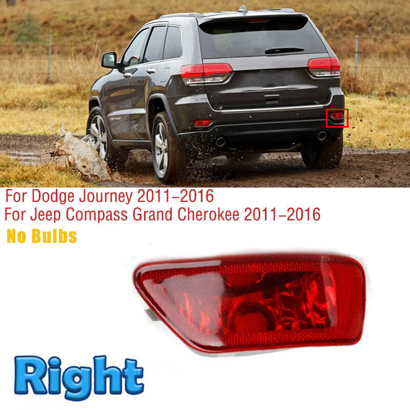 Rear Bumper Lights Cover for Jeep Grand Cherokee Compass for Dodge Journey 11-16 RH