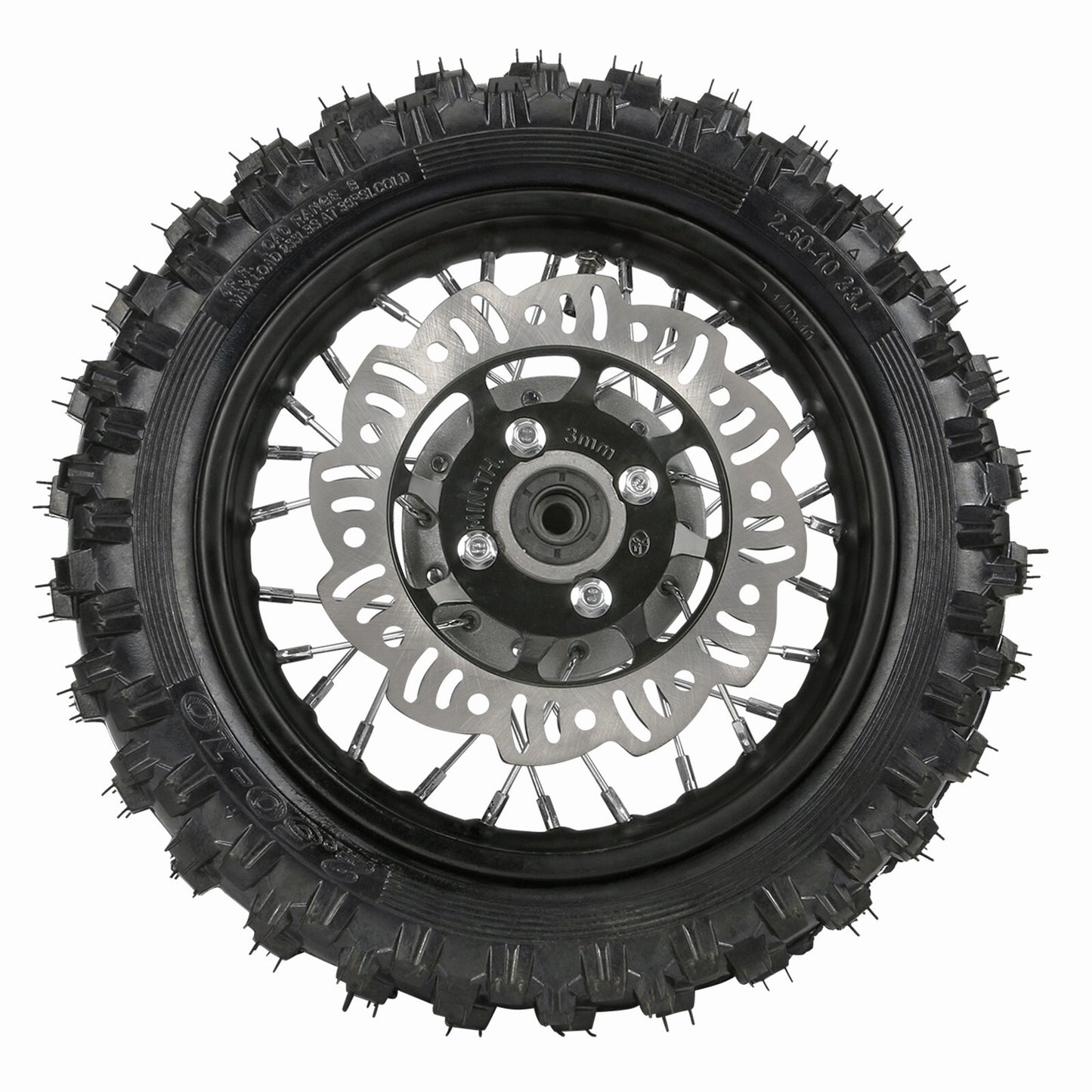 Front fork + 10-inch wheels 2.50-10 tires, handlebar disc brake kit, SSR70 XR50 CRF50