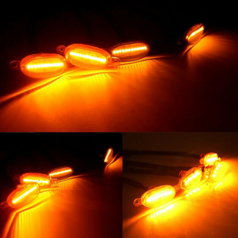 for Chevrolet Colorado 2016-2021 Front Grille Yellow Light Raptor Style Trim LED