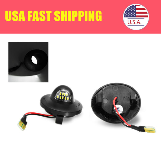 For 1990-2014 for Ford F-150 F150 Rear Led License Plate Number Lights Lamps Bulbs
