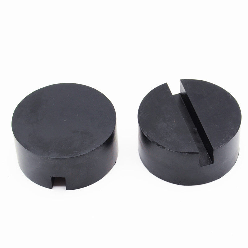 2x Car Universal Floor Jack Disk Rubber Pad Adapter Pinch Weld Side JACKPAD Tool