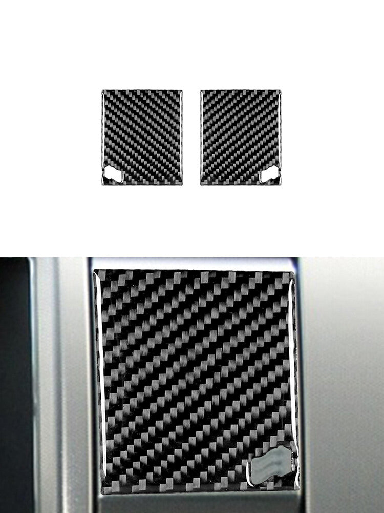 Central Control Air Vent Cover Trim Panel Carbon Fiber for Jaguar XF 2009-2011