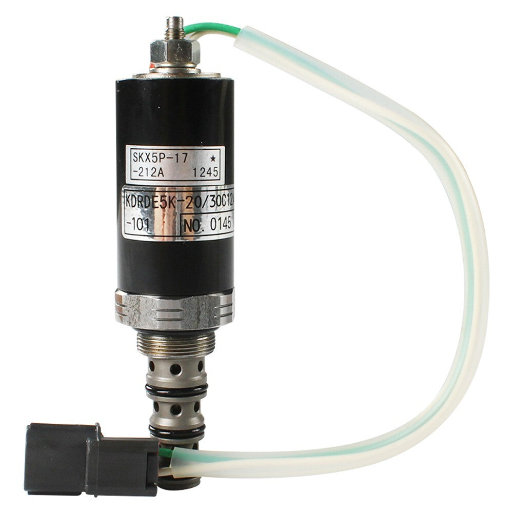 1X Solenoid valve YN35V00004F2 Fits For Kobelco SK200-2/5 KDRDE5K-20 30C12A-101