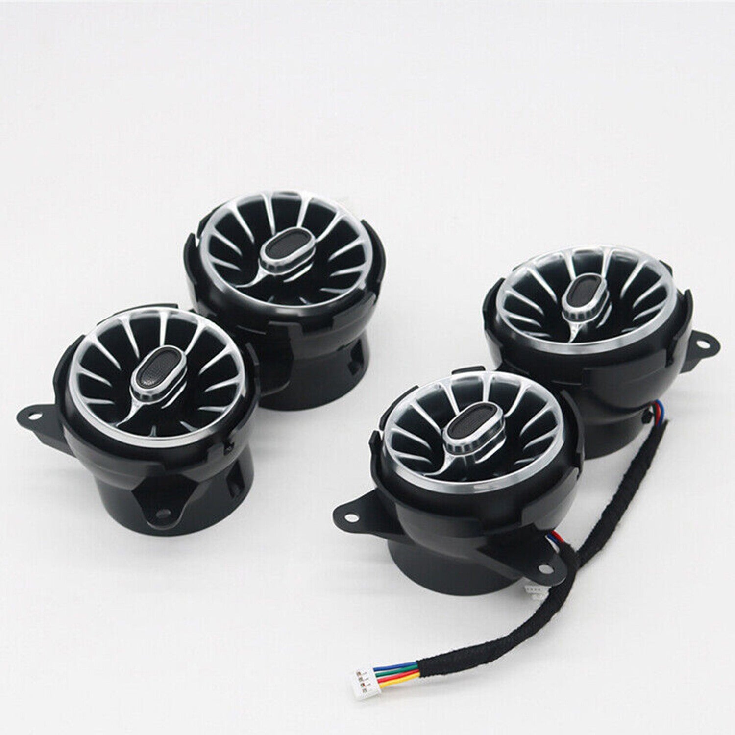 7 Colors Front Air Vent LED Ambient Light for Mercedes-Benz S W222 2014-2017 NEW