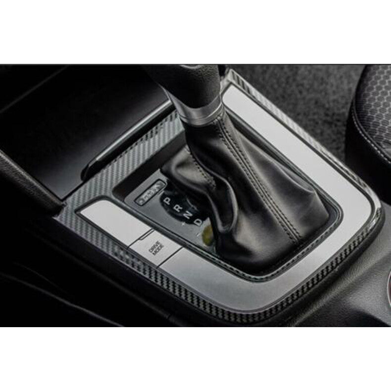 for Hyundai for Elantra 2017-2020 Carbon Fiber Interior Gear Shift Panel Frame Cover