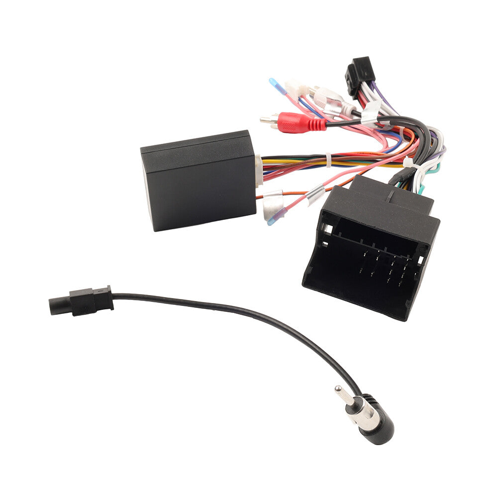 16Pin Stereo Radio Wiring Harness Power Cable With Canbus for BMW X1 E84 E90
