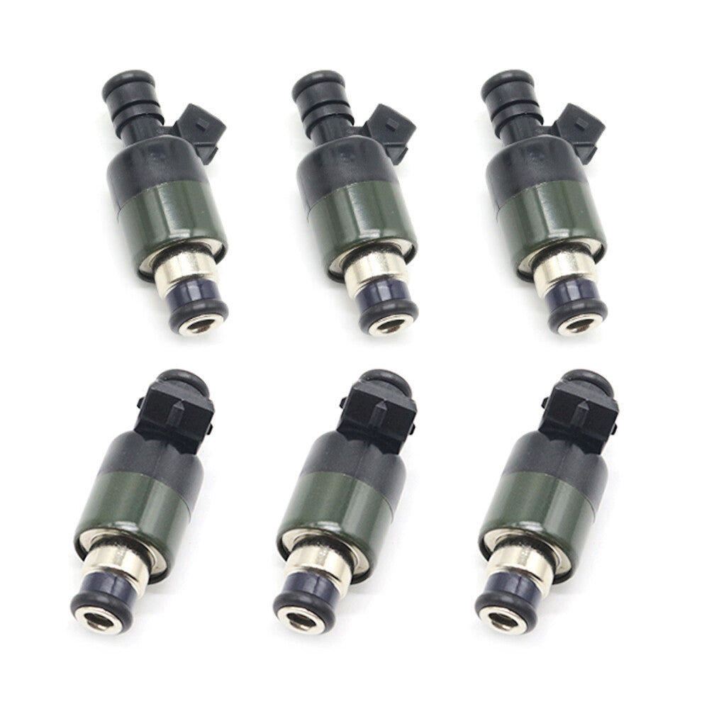 Set of 6 17089625 New Fuel Injectors Fit for Isuzu Rodeo for Honda Passport 3.2L 1992-95