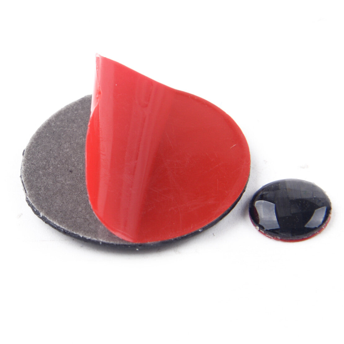 Carbon Fiber Central Console Volume Media Button Knob Cover Trim Fit for Mazda3