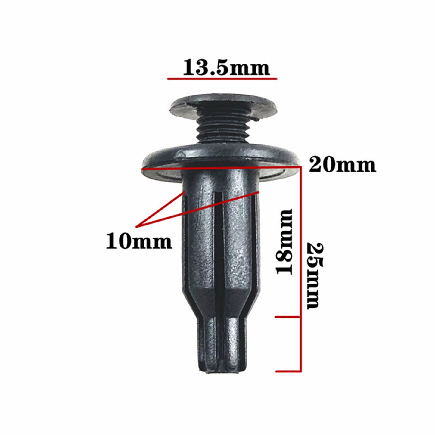 10 Car Bumper Cover Trim Retainer Clips for Honda for Acura
