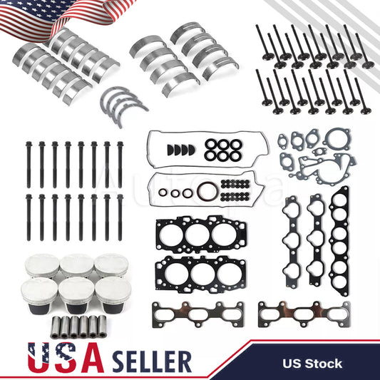 G6EA Engine Rebuild Kit-Pistons Kit-Head bolt for Hyundai for Kia 2.7L 22321-37120