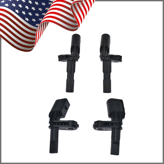 4Pcs Front Rear ABS Wheel Speed Sensor for VW for Golf for Jetta for Passat for Tiguan for Audi A3