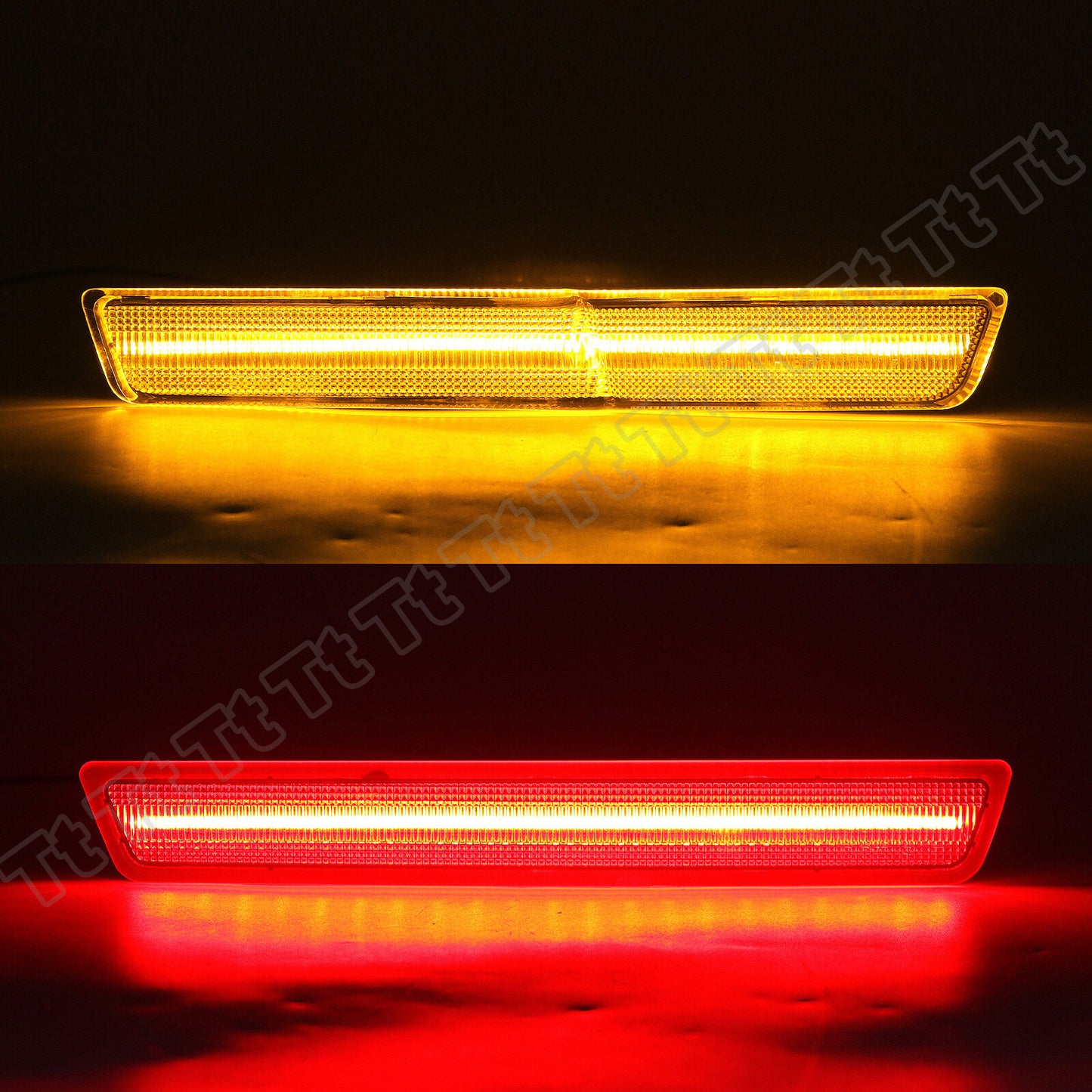 4x LED side marker lights for 18-22 for Dodge for Challenger Widebody SRT R/T