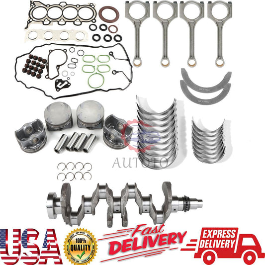 G4KF Overhaul Rebuild Kit - Con Rod Crankshaft Main Bearing Set for Hyundai US