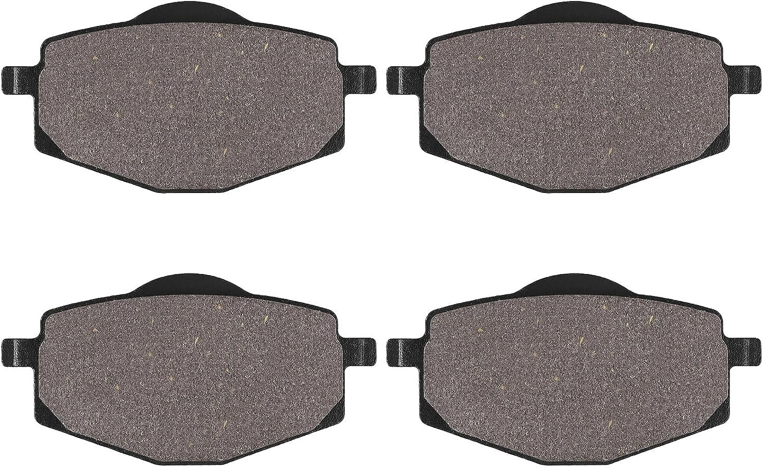 Semi-Metallic Brake Pads for Yamaha DT 125 RE 2004 YTZ 250 N/S TRI-Z 1985 1986