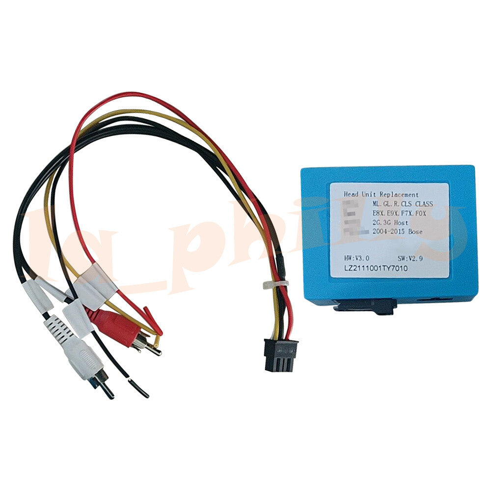 Optical Fiber Decoder For 2005-11 for Mercedes-Benz W164 Navigation Stereo Head Unit