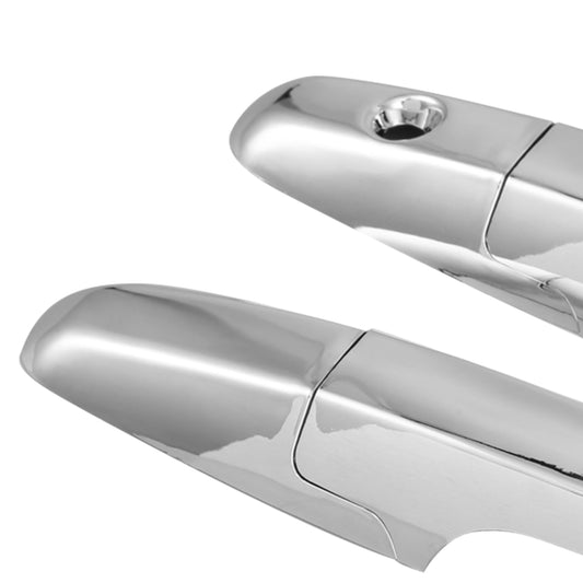 Hot Chrome Exterior Door Handle Trim Cover Decoration Parts For 8 2006-2011