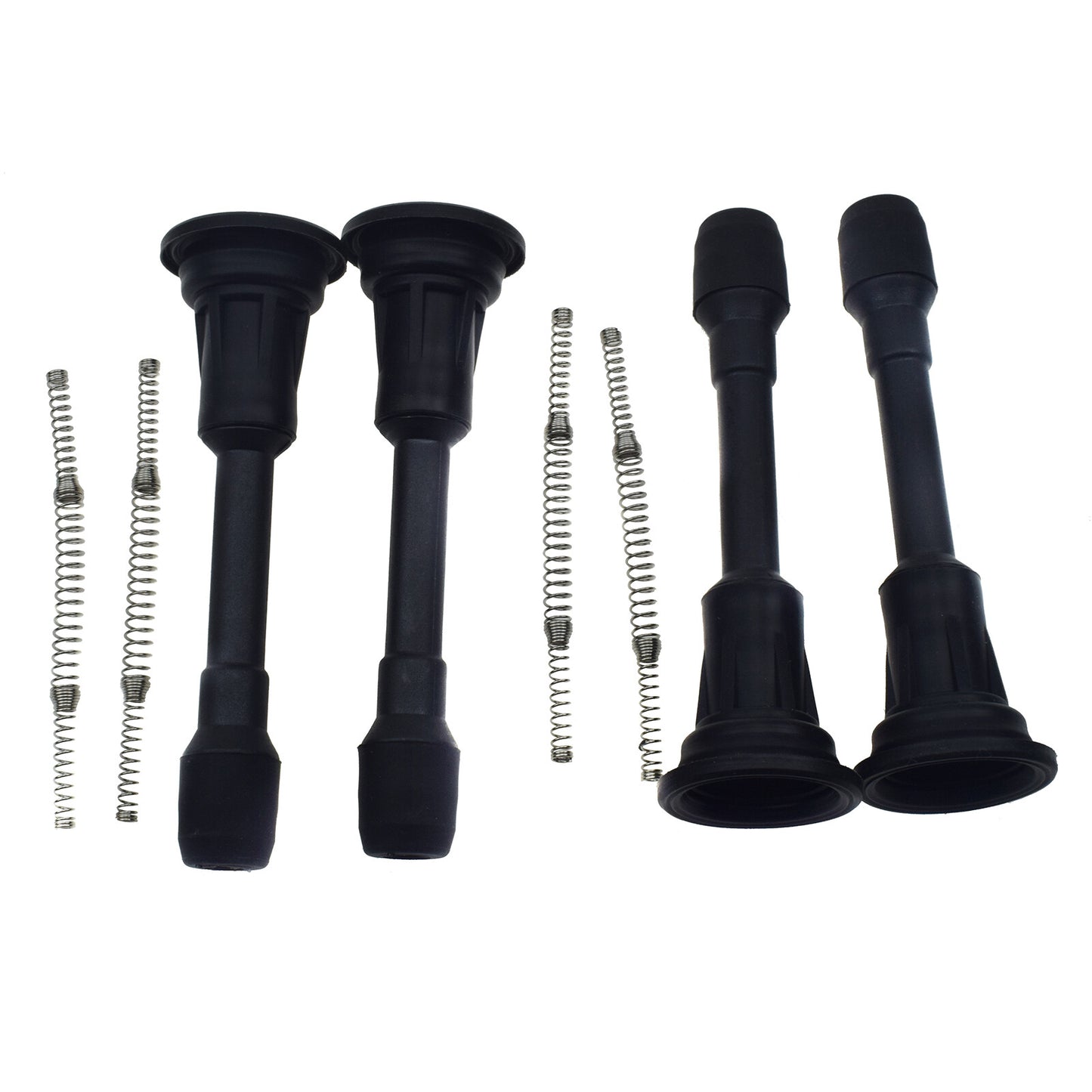 Set of 4 Ignition Coil Rubber Boot Spring for Nissan Altima Rogue Sentra Versa-