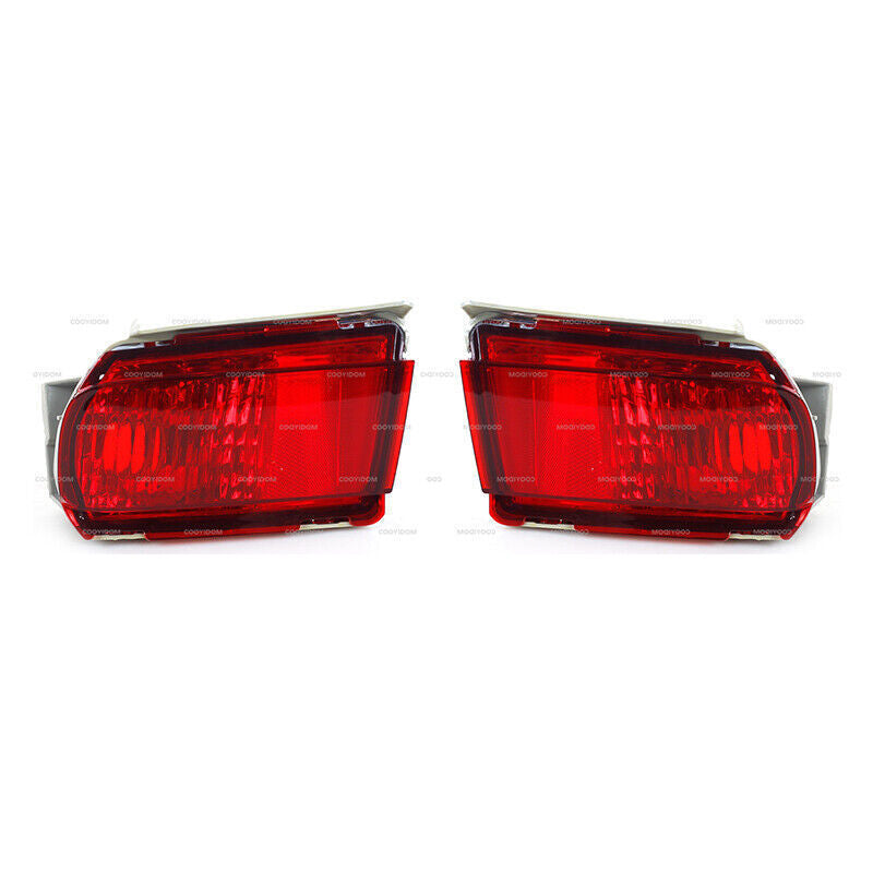 Red Fog Light Rear Bumpe Lamp Pair for Toyota for Land Cruiser Prado FJ150 2010-2015